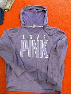 Victoria's Secret PINK Lavender Hoodie Sweatshirt